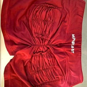 Minibeast scrunch butt workout shorts